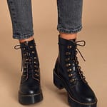 Cute black boots